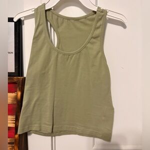 Buckle Sage Green Tank Top